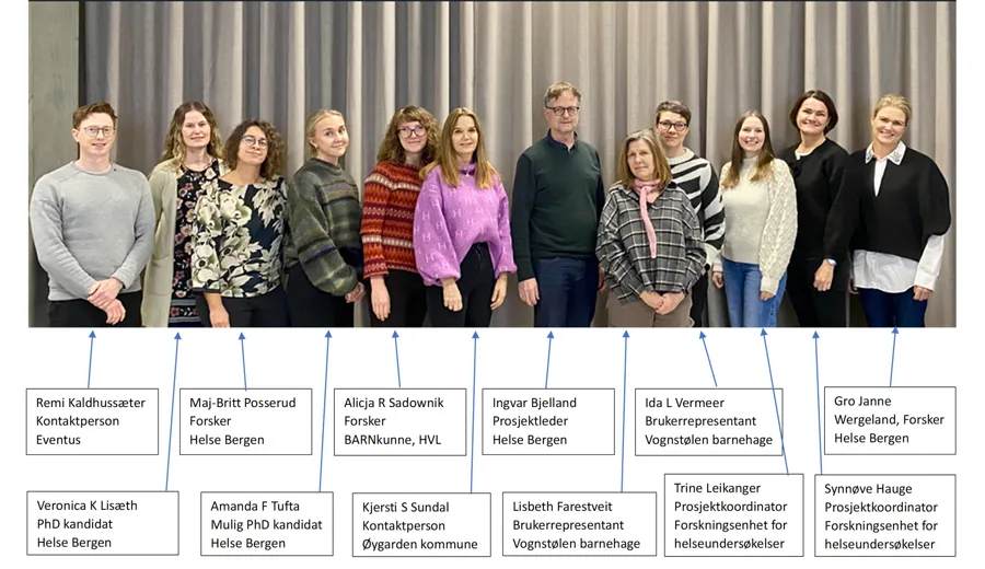 En gruppe mennesker som poserer for et bilde