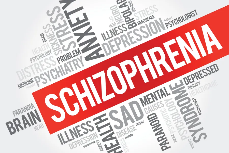 Schizophrenia Word cloud 
