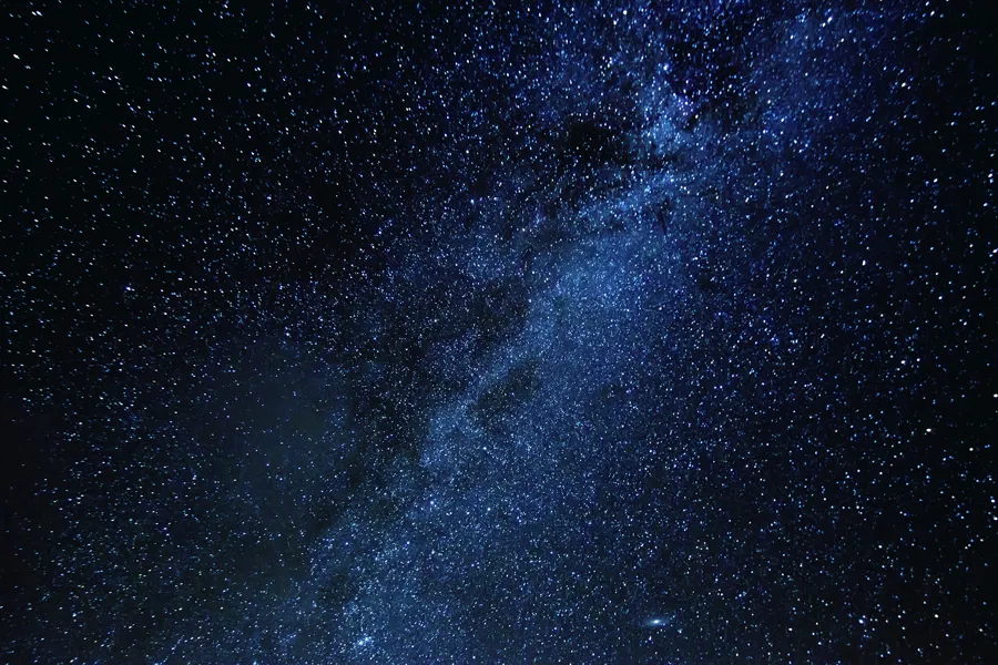 natt himmel med stjerner