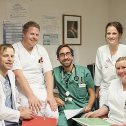 Gruppebilde ansatte ortopedisk avdeling haukeland. Foto
