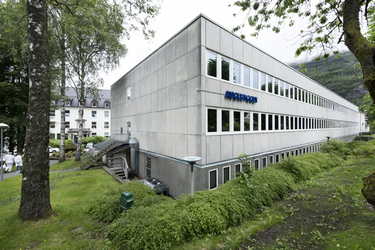 Eksteriør Augebygget. Foto