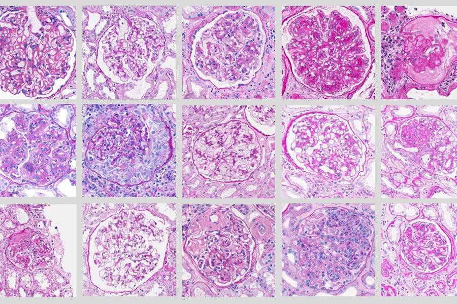 Glomerular lesions