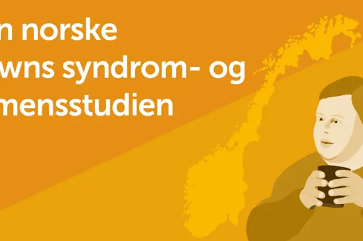 Illustrasjon Den norske Downs syndrom og demensstudien. Grafikk