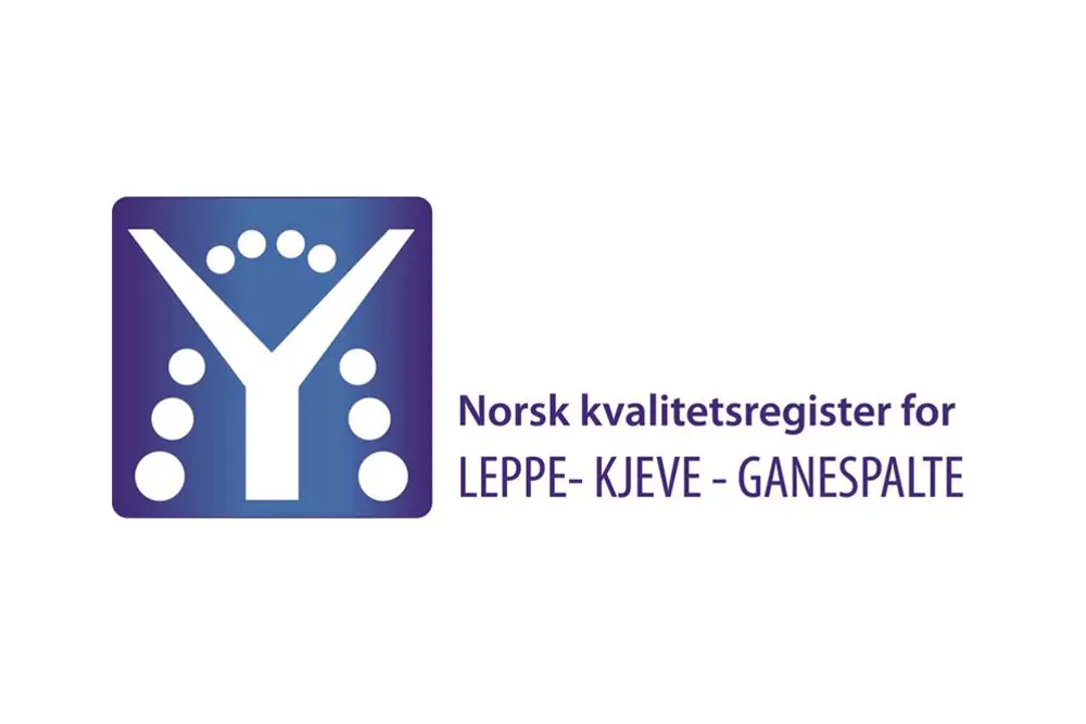 Logo Norsk kvalitetsregister for leppe-kjeve-ganespalte