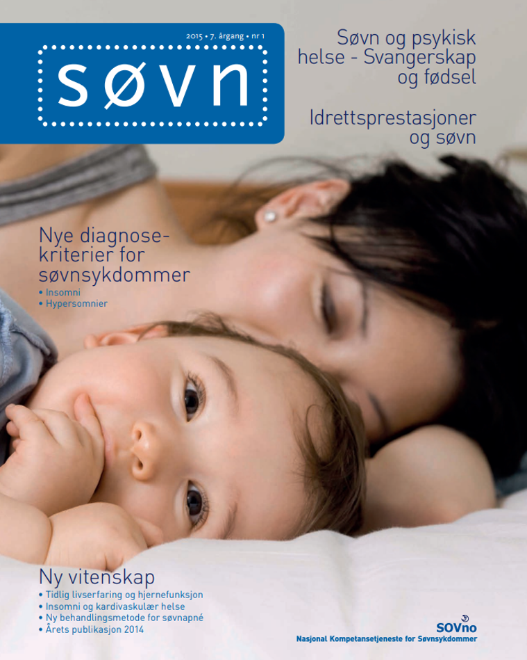 Et spedbarn og en kvinne liggende