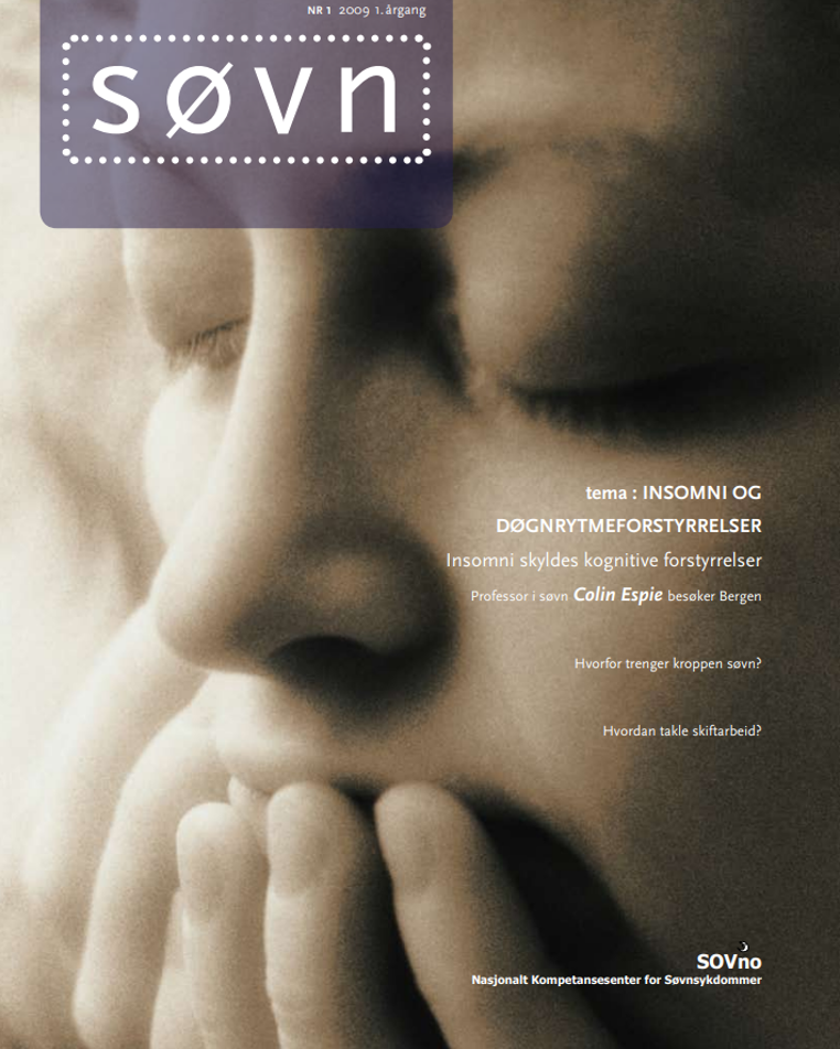 Person med lukkede øyne