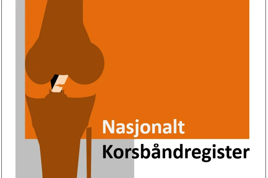 Bildet viser logoen til Korsbåndregisteret - Nasjonalt korsbåndregister.