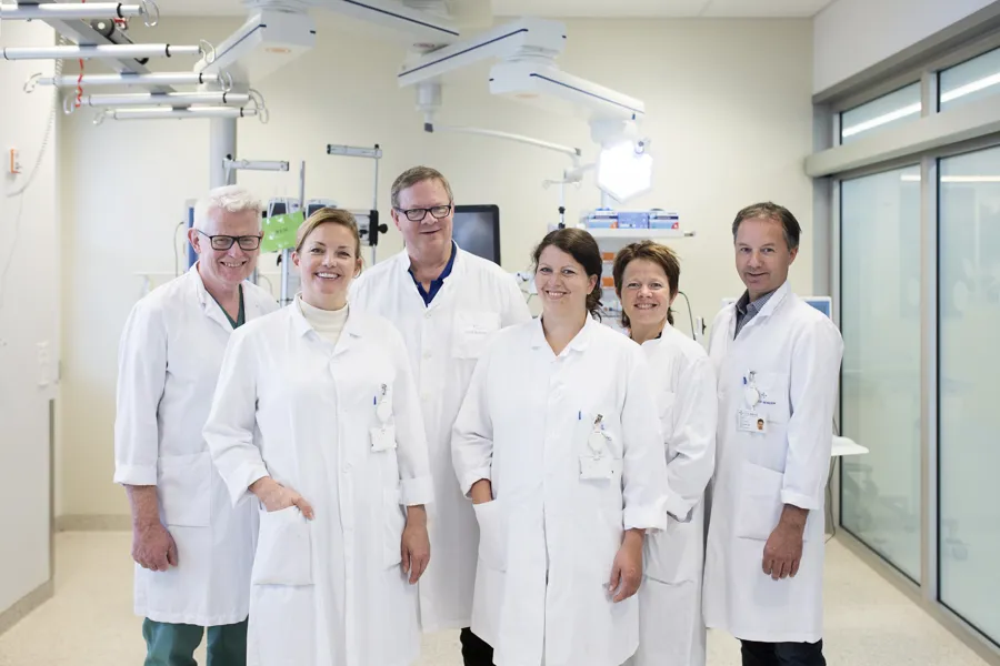 Bilde av forskere i Helse Bergen